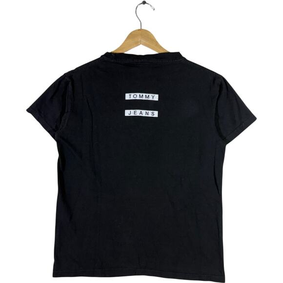 Vintage Tommy Jeans Bootleg Logo Tee Medium - Picture 5 of 7